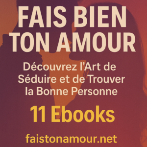 FAIS BIEN TON AMOUR – Pack 2